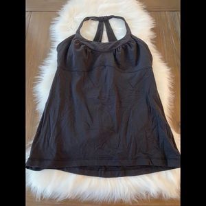 lululemon athletica Black Tank Top